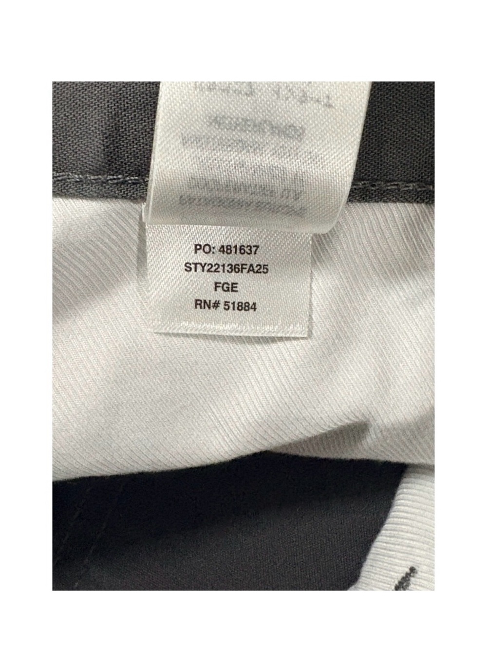 Patagonia Twill Traveler Forge Grey Pants Mens 34   **32x31** - Picture 10 of 10